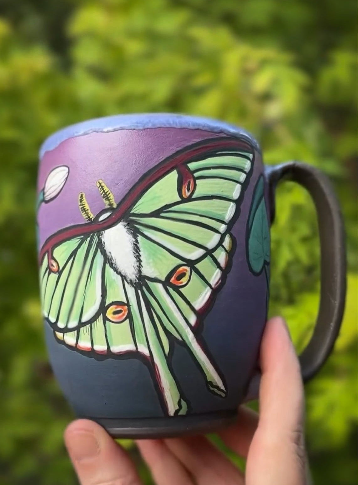 06. Pre-Order: Luna Moth and Moon Mug