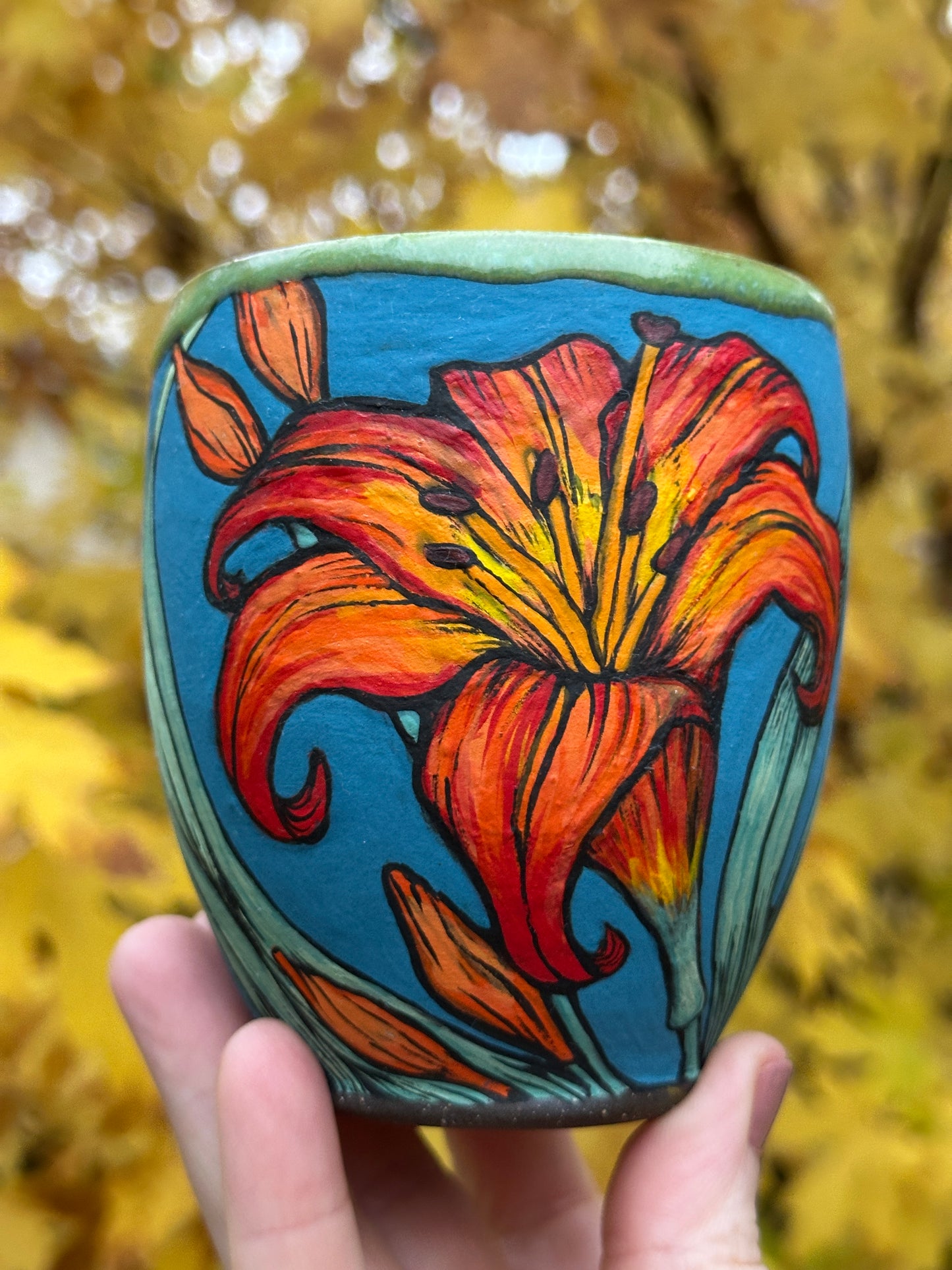 01. Daylily Sipper 11oz