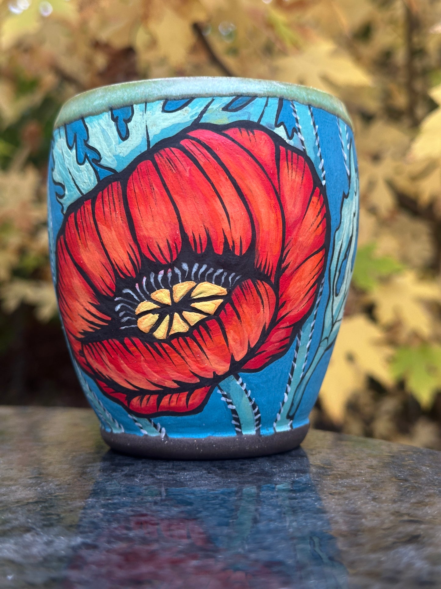 09. Red Poppy Sipper 13oz