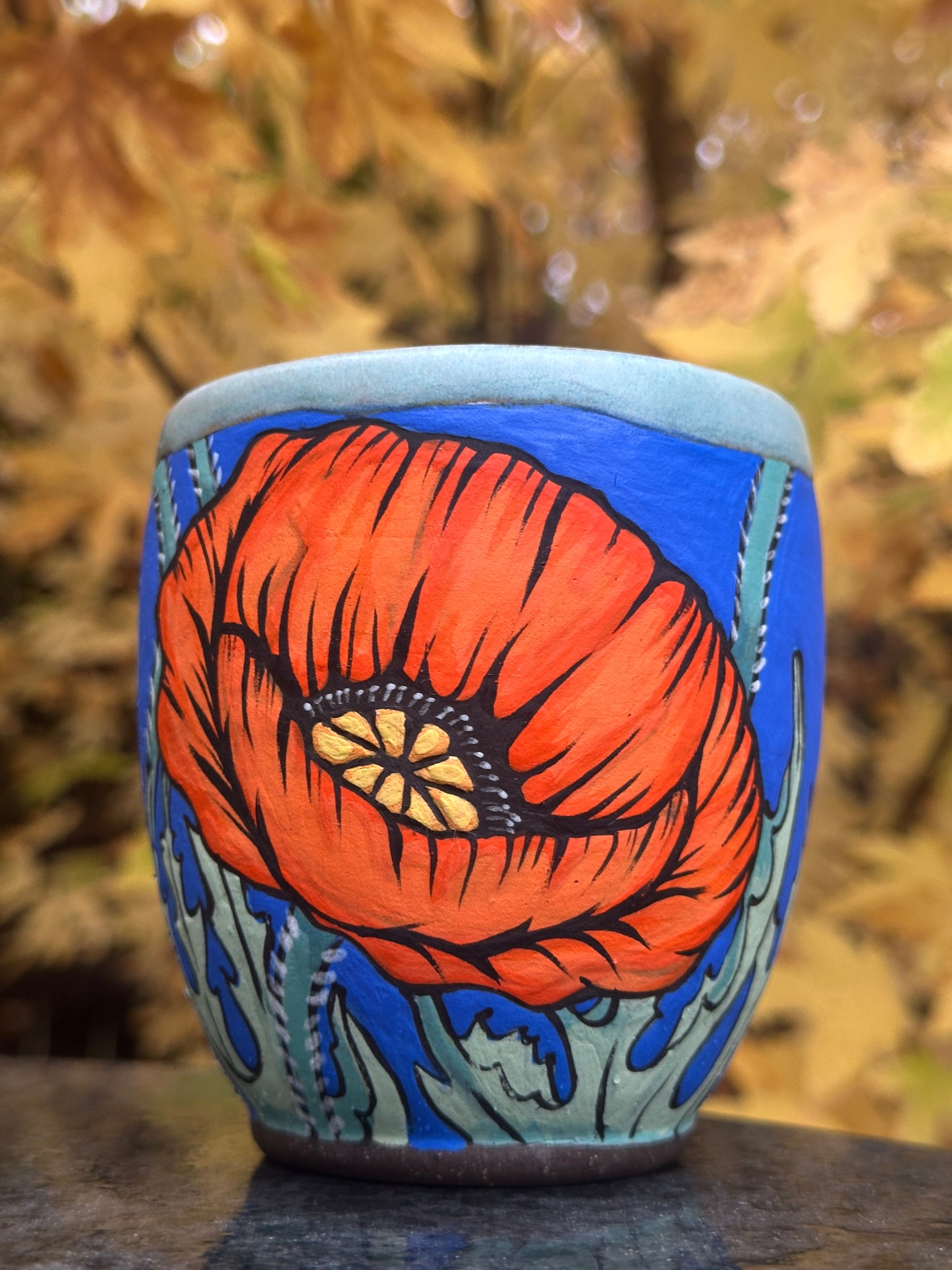 13. California Poppy Sipper 14oz