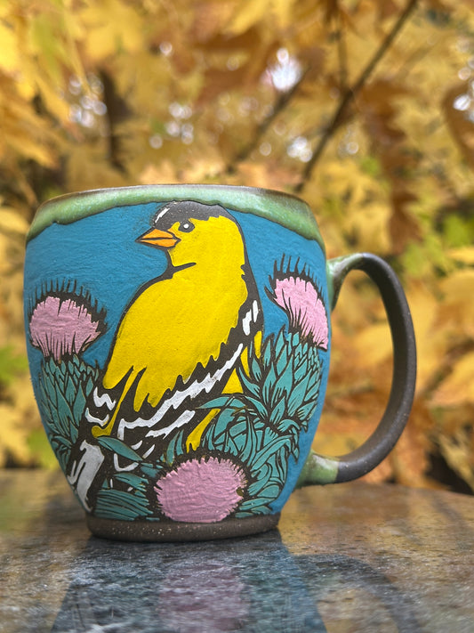 15. Goldfinch Mug 13oz