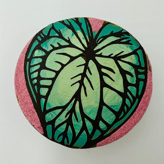 53. Small Anthurium Leaf Magnet