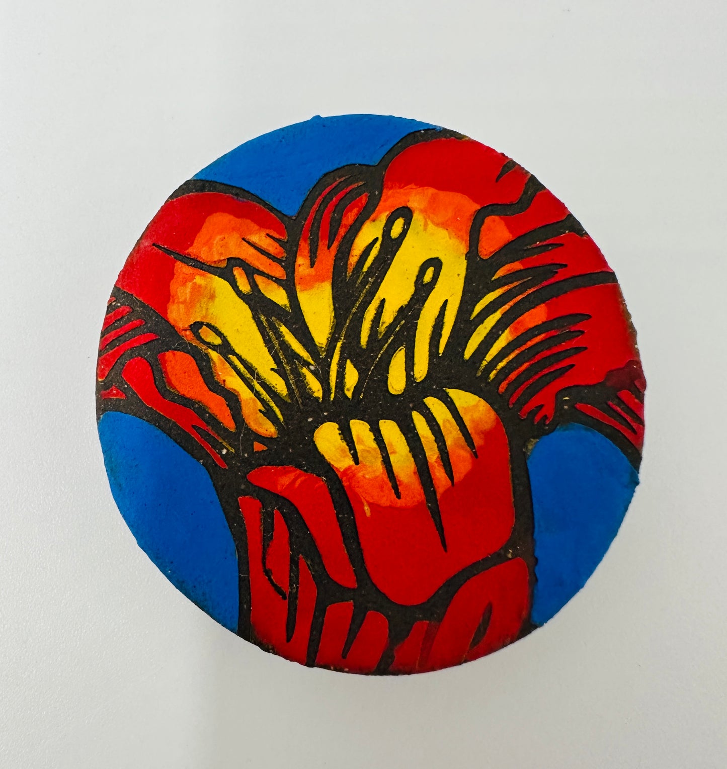 50. Small Daylily Magnet