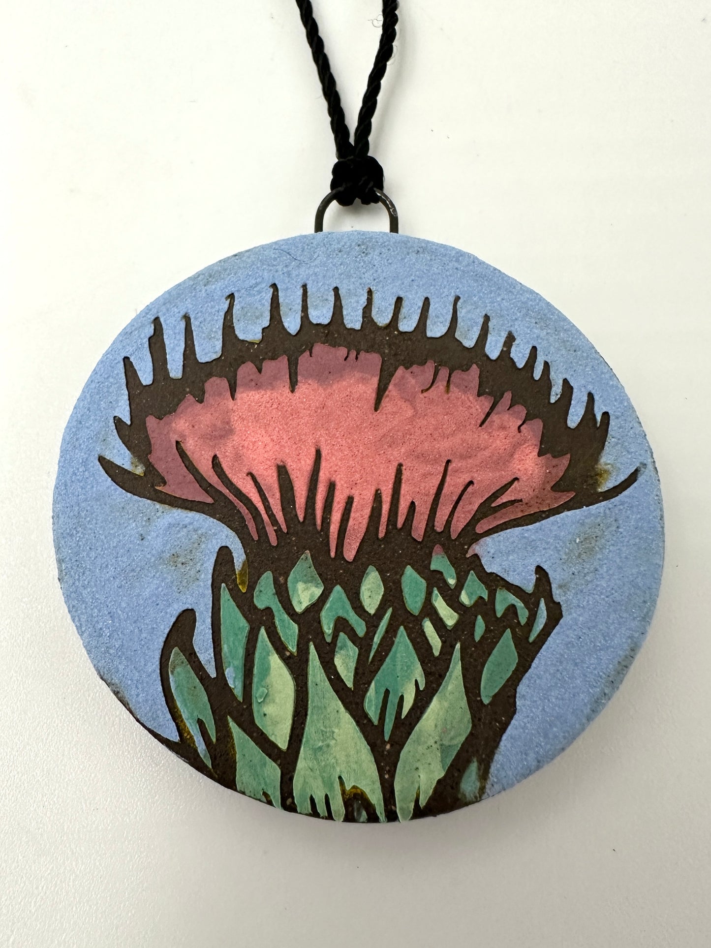 38. Thistle Ornament