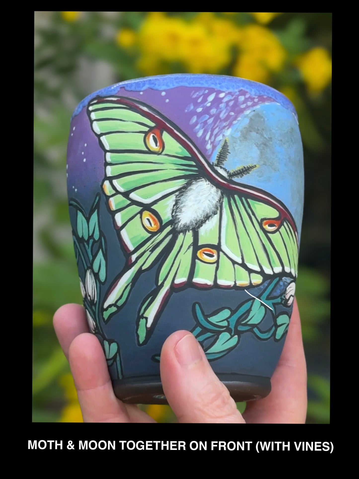 06. Pre-Order: Luna Moth and Moon Mug