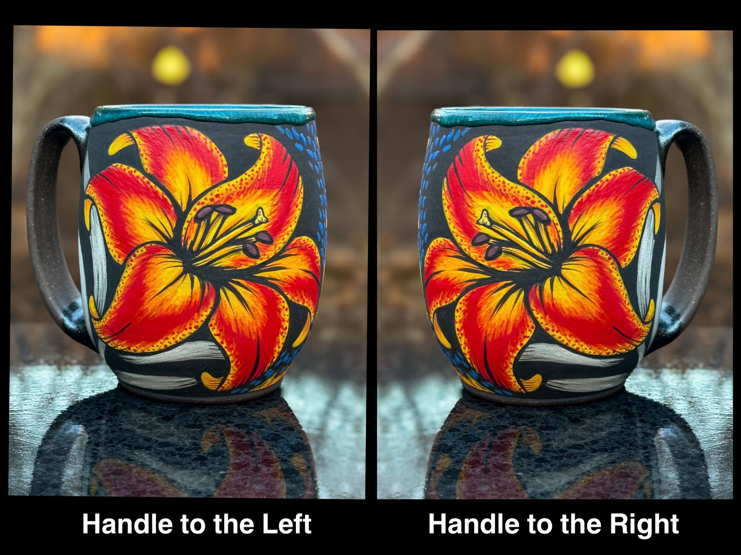 01. Pre-Order: Daylily Mug (WITH TEXT)