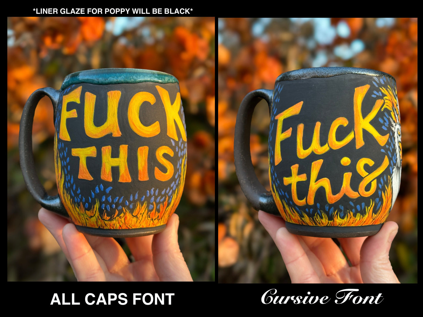 02. Pre-Order: Poppy Mug (WITH TEXT)